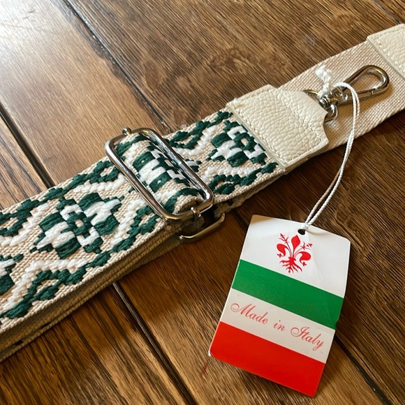 italy Handbags - Guitar strap crossbody strap made in Italy. Purchased in Rome.